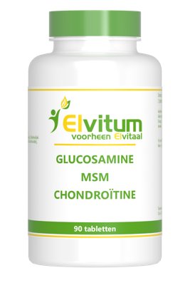 Elvitum Glucosamine MSM chondroitine 90 Tabletten