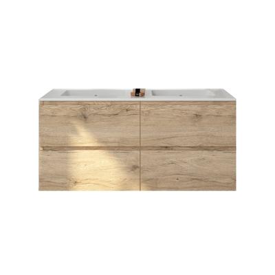 Badkamermeubelset Gliss Zeus 140 cm Moeras Eiken Badkamermeubelset Gliss Zeus 140 cm Moeras Eiken