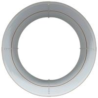 Verhoogde plantenbak Bruin 80 x 80 x 81 cm Staal - thumbnail