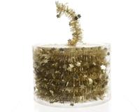 Lametta Slinger guirlande ster glans 35mmx7m licht goud KSD - Ksd - thumbnail