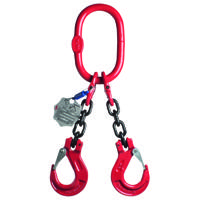 Delta 2-Sprong met klephaak, zonder inkorthaak | Grade 80 | 7,500 ton | 13 mm | 4 m - YE.8.2SK.13.040 YE.8.2SK.13.040 - thumbnail