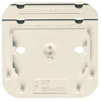 ABB 2CKA001716A0026 Montageplaat Kunststof Wit, Parel-wit 1 stuk(s)