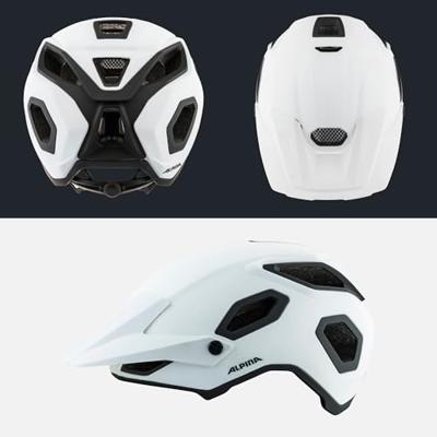 Olympic Sportswear Alpina sports mtb helm comox 52-57 mat wit