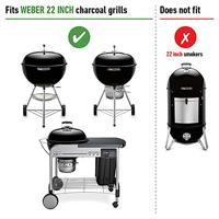 Weber GBS Grill rooster - Houtskool BBQ 57cm - thumbnail