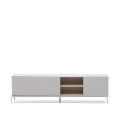 Kave Home TV-meubel 'Vedrana' 195 x 55cm, kleur Wit