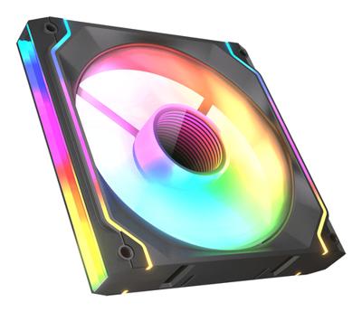 Cougar CF-SC140RB-RGB PC-ventilator Zwart (b x h x d) 140 x 140 x 25 mm - thumbnail