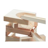 BBlocks houten knikkerbaan, 36dlg. - thumbnail