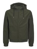 Jack & Jones Jjebasic Softshell Hood Noos 12236300 Softshell Jas Black - thumbnail