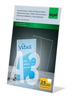 Sigel TA213 TA213 Tafelstatief L-vorm Voor papierformaat: DIN A3 Glas (helder) 1 stuk(s) - thumbnail