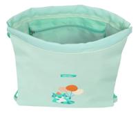 Rugtas met Koordjes Safta Fiesta Groen 26 x 34 x 1 cm - thumbnail