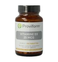 Proviform Vitamine D3 25mcg Tabletten - thumbnail