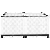 VidaXL Plantenbak verhoogd 80x80x38 cm polypropyleen - thumbnail