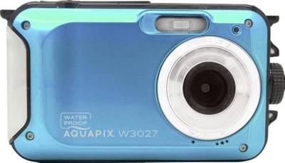 Easypix W3027-I Wave Iceblue Digitale camera 30 Mpix Blauw-ijsblauw Incl. accu, Incl. tas Beeldstabilisatie, Full-HD video-opname, Waterdicht tot 3 m, Met