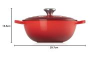LE CREUSET - Signature - Marmite 28cm 4,90l Kersenrood - thumbnail