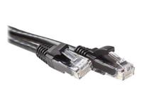 ACT Zwarte 10 meter SFTP CAT6A patchkabel snagless met RJ45 connectoren - thumbnail