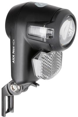 Koplamp Axa Nox City 4 Lux - zwart