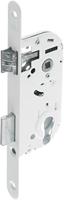 Serratura da incasso foro cilindro - YALE - Y50R-A40/B - Asse 40 mm, cassa 135 mm - Scrocco reversibile, Testa tonda - Bianco - thumbnail
