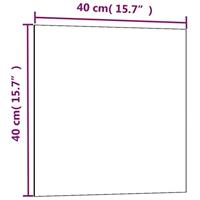 VidaXL Magneetbord wandgemonteerd 40x40 cm gehard glas zwart - thumbnail