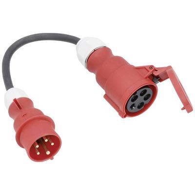 AS Schwabe 61376 Stroom Adapterkabel 16 A Zwart 0.3 m H07RN-F 5G 2,5 mm² AS Schwabe 61376 Stroom Adapterkabel 16 A Zwart 0.3 m H07RN-F 5G 2,5 mm²