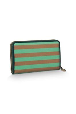 Pip Studio Willow Portemonnee Streep Groen