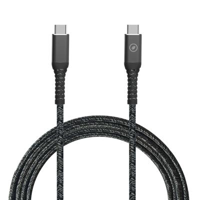 Kabel USB-C naar USB-C Muvit for Change Zwart 1,2 m