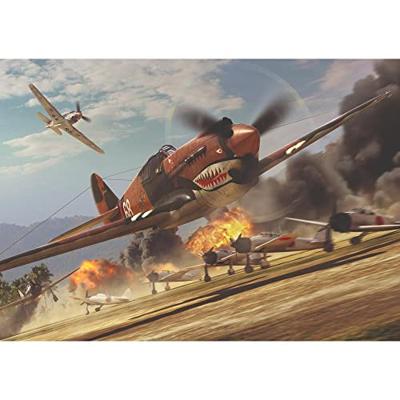 Curtiss P-40B Warhawk Puzzel 1000 Stukjes