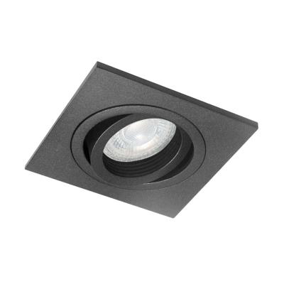 Highlight InbouwspotDownlights vierkant zwart - S7818.01