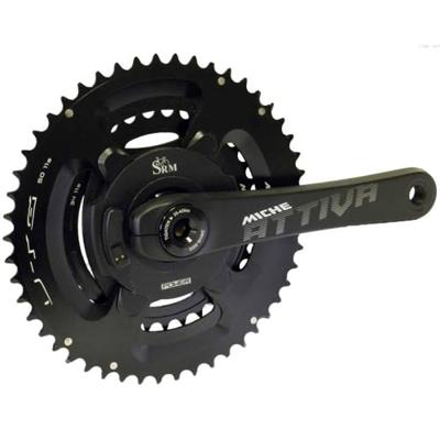 Miche Attiva Power Meter 172mm Crankstel - Zwart