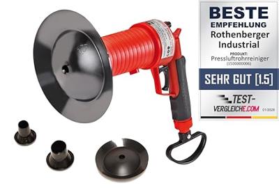 Ontstoppingspistool - ROTHENBERGER - Industrieel 1500000006 - Rood - Zonder chemicaliën - thumbnail