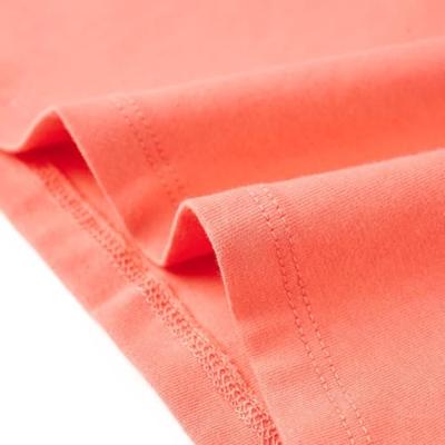 Kindershirt 140 koraalkleurig