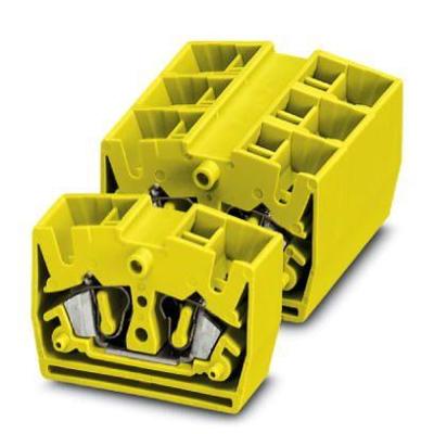 Phoenix Contact 3244290 Mini-doorgangsklem 10.4 mm Spanveer Geel 50 stuk(s)