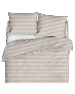 Dekbedovertrek set - Beige