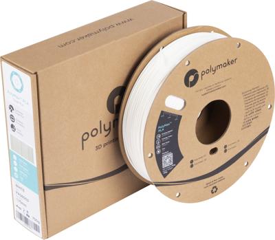 Polymaker PA06023 Filament Tough PLA Slagvast 1.75 mm 3000 g Wit PolyMax™ 1 stuk(s) Polymaker PA06023 Filament Tough PLA Slagvast 1.75 mm 3000 g Wit PolyMax™ 1 stuk(s)