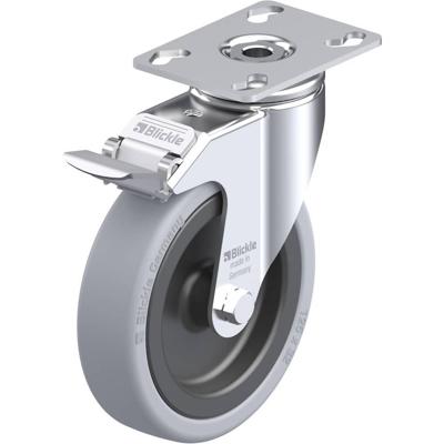 Blickle LKPA-VPA 126G-FI Zwenkwiel met rem Wieldiameter: 125 mm Draagvermogen (max.): 120 kg 1 stuk(s)