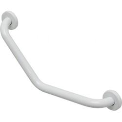 Gebor - Rvs Gebogen Badkamer Handgreep 45cm - Roestvrij Staal - Chroom – Badkamer – Veiligheid - Hulpmiddel – Gebor - Rvs Gebogen Badkamer Handgreep 45cm - Roestvrij Staal - Chroom – Badkamer – Veiligheid - Hulpmiddel –