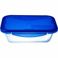 Pyrex Vershoudbakjes - met deksel - Cook & Go - laag - 800 ml - 3-Delig - thumbnail