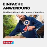 Tesapack paper ecoLogo, ft 50 mm x 50 m, bruin, pak van 3 stuks - thumbnail