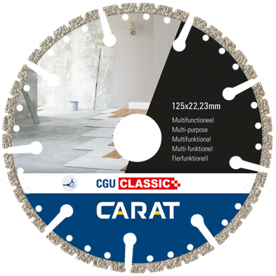 Carat Multifunctioneel zaagblad | 125X22,23 mm | CGU Classic CGUC125300