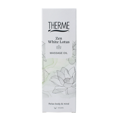 Zen white lotus massage oil 125 Milliliter
