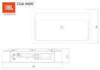 JBL Club A600 - Autoversterker - 600 W - thumbnail