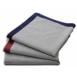 6 stuks Heren zakdoeken - Grey Lord - Katoenen luxe satijnen zakdoeken