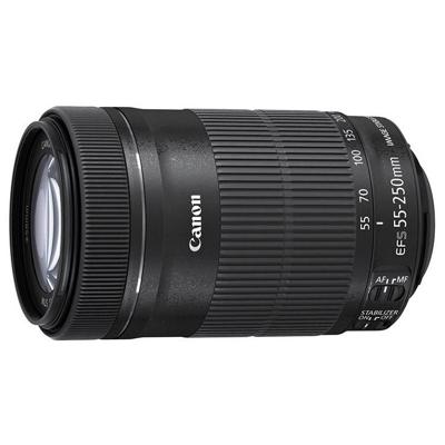 Canon EF-S 55-250mm f/4-5.6 IS STM SLR Telelens Zwart