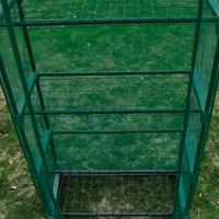 VidaXL Tuinkas met 4 schappen - thumbnail