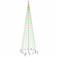 VidaXL Kerstboom met grondpin 1134 led's meerkleurig 800 cm - thumbnail