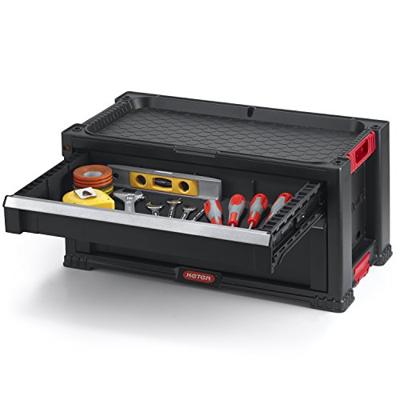 KETER 237790 Gereedschapskist (leeg) Zwart