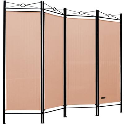 Kamerscherm Inklapbaar 180x163cm kleur Roze