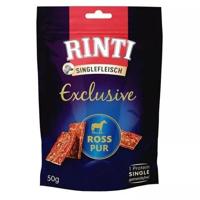 RINTI Singlefleisch Exclusive Horse - traktatie voor hond - 50g - thumbnail
