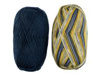 crelando Wollen breigaren (Groen/antraciet) - thumbnail