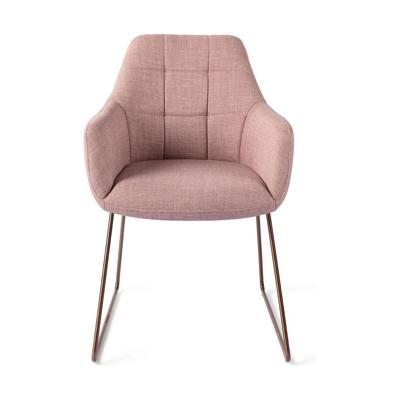Jesper Home Eetkamerstoel 'Noto' Slide Rose, kleur Vintage Rose