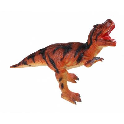 Johntoy dinosaurus T Rex 45 cm bruin/oranje Johntoy dinosaurus T Rex 45 cm bruin/oranje